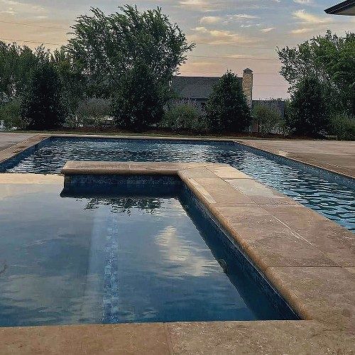 pool landscape design in oklahoma city